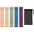 Nixbo Five-Level Mini Loop Latex Resistance Band Set Pastel - Product view